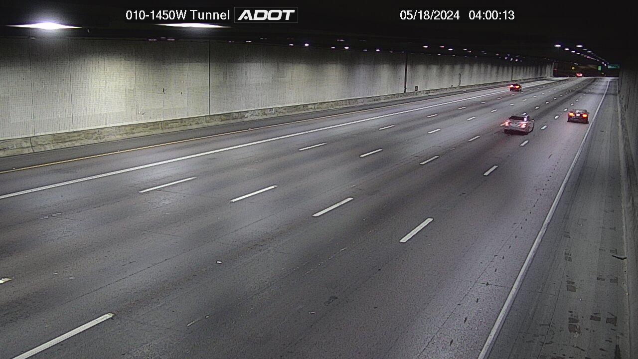 Traffic Cam Phoenix › West: I-10 WB 145.20 @Tunnel