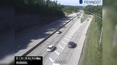 Traffic Cam Wilkinsburg: I-376 @ EXIT 78B (PA 8 NORTH WIKINSBURG)