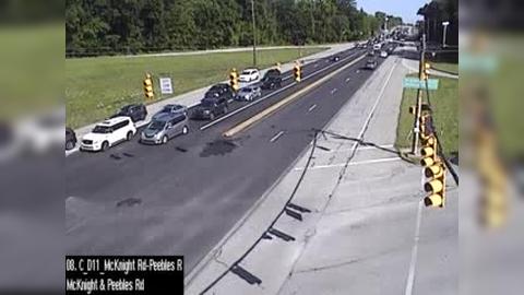 Traffic Cam McCandless: MCKNIGHT RD @ PEEBLES RD