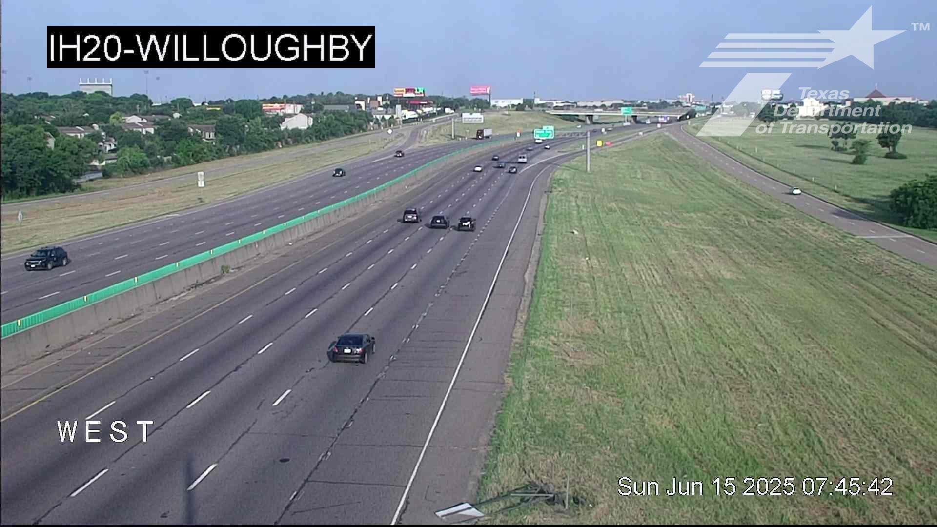 Traffic Cam Dallas › East: I-20 @ Willoughby