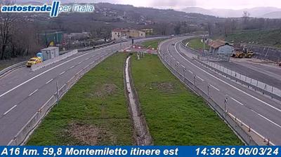 immagine della webcam nei dintorni di Campoli del Monte Taburno: webcam Montemiletto