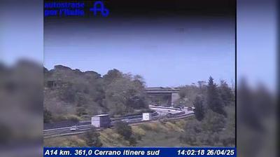 Preview delle webcam di Silvi Marina: A14 km. 361,0 Cerrano itinere sud