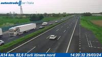 Pieve Acquedotto: A14 km. 82,6 Forli itinere nord - Current