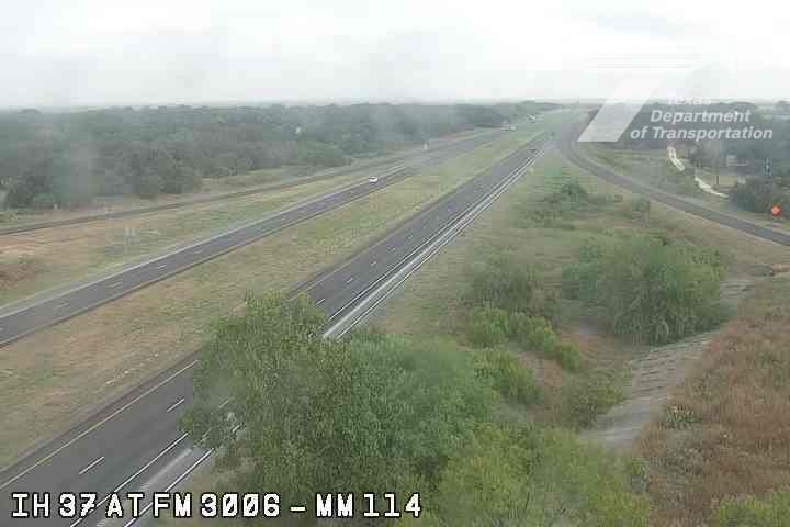 Traffic Cam Verdi › North: IH 37 at FM 3006 (MM 114)