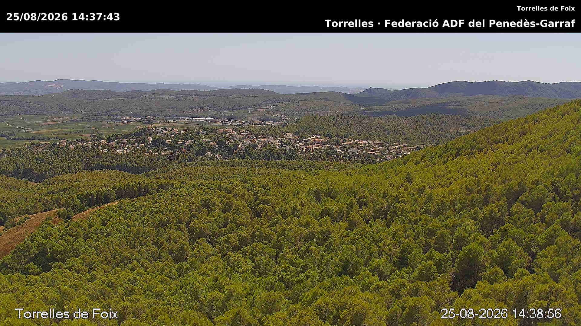 Traffic Cam Torrelles de Foix › South-East
