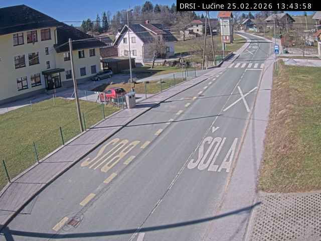 Traffic Cam Gorenja vas-Poljane: R2-407, Gorenja vas - Ljubljanica, Lučine