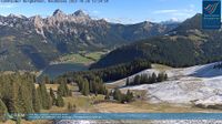 Haldensee: Tannheim, Neunerköpfle Bergstation, Blick auf den