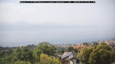 Belmont Sur Lausanne lake webcam