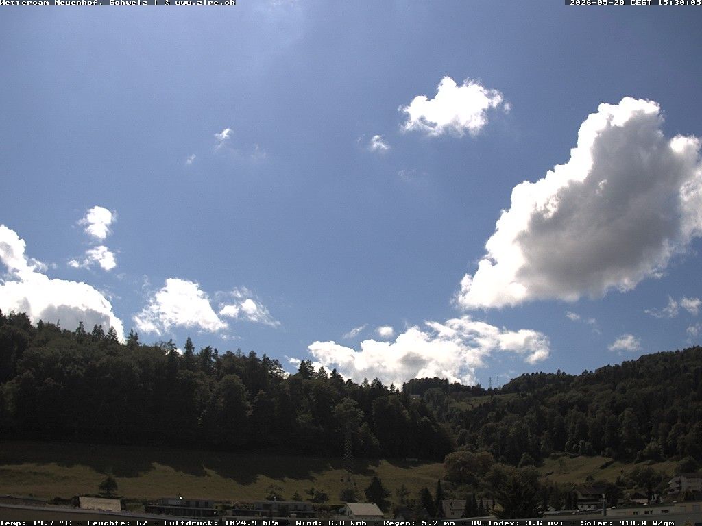 Neuenhof › Südwesten: Wettercam
