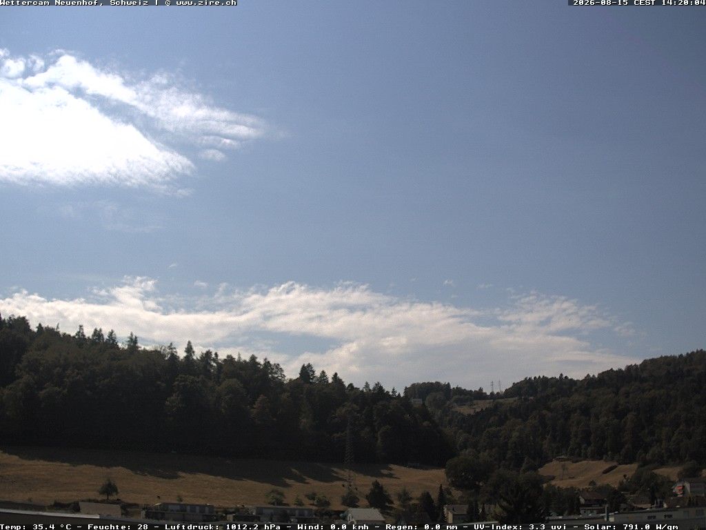 Neuenhof › Südwesten: Wettercam