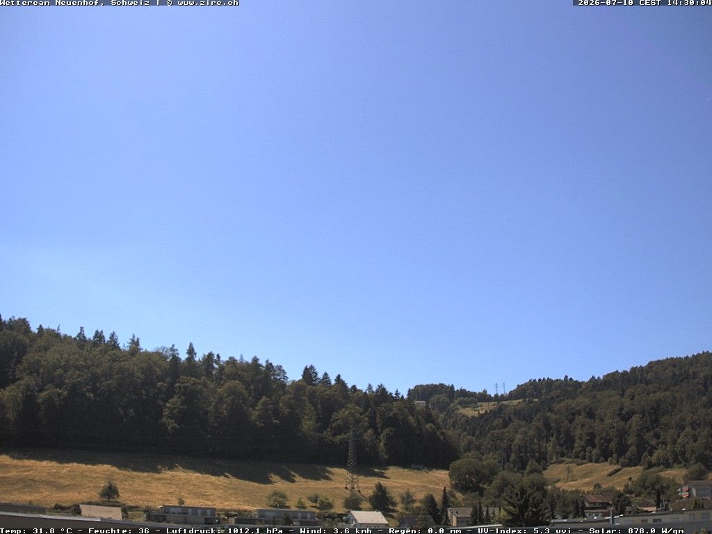 Neuenhof › Südwesten: Wettercam