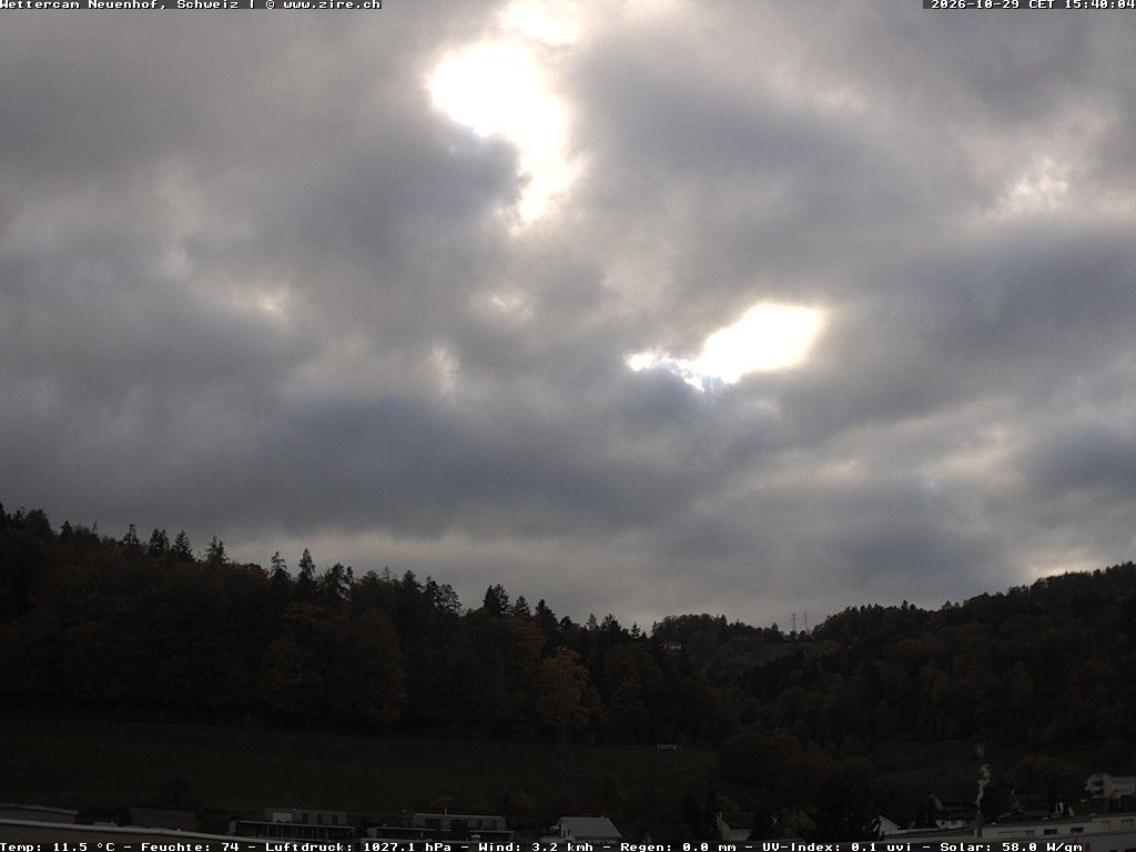 Neuenhof › Südwesten: Wettercam