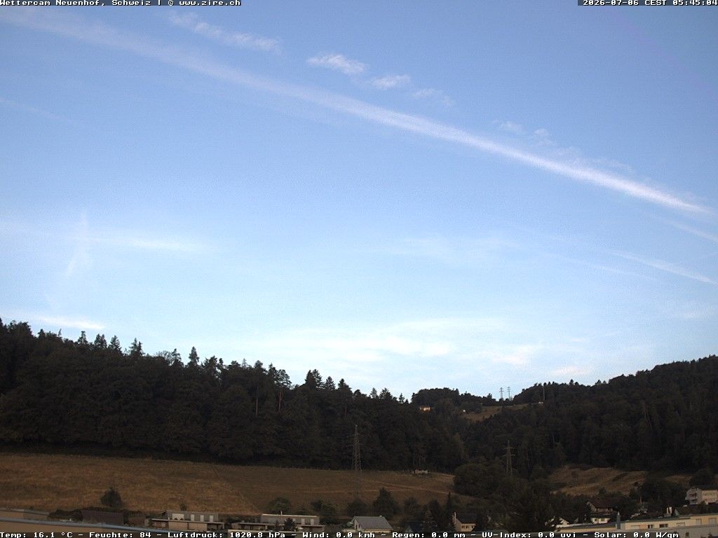 Neuenhof › Südwesten: Wettercam