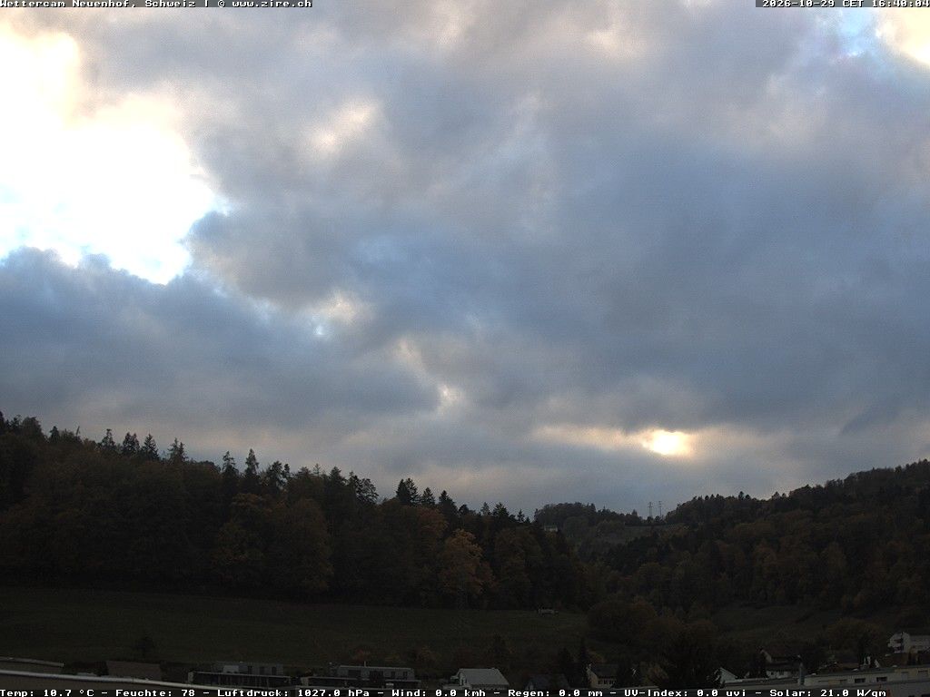 Neuenhof › Südwesten: Wettercam