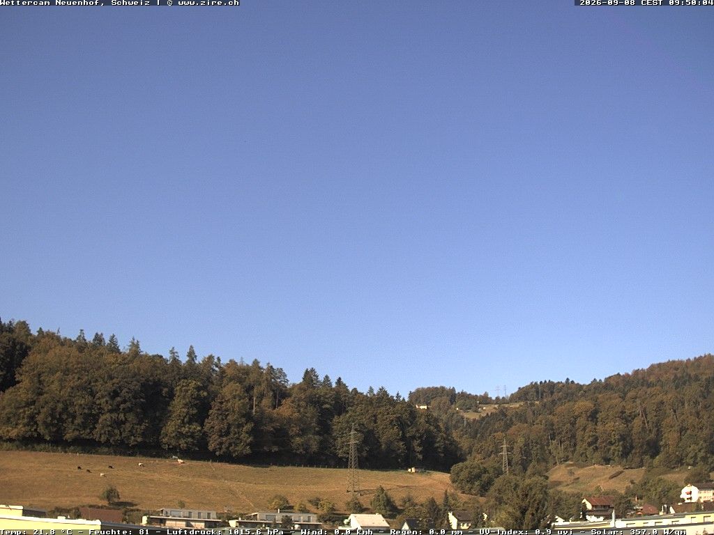 Neuenhof › Südwesten: Wettercam