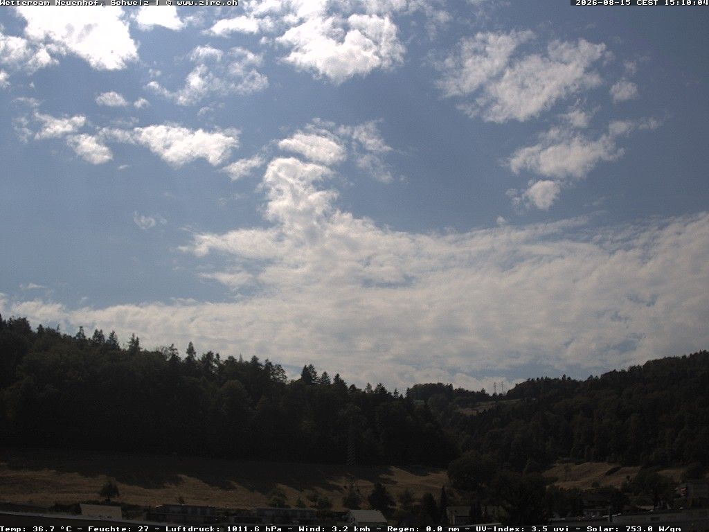 Neuenhof › Südwesten: Wettercam