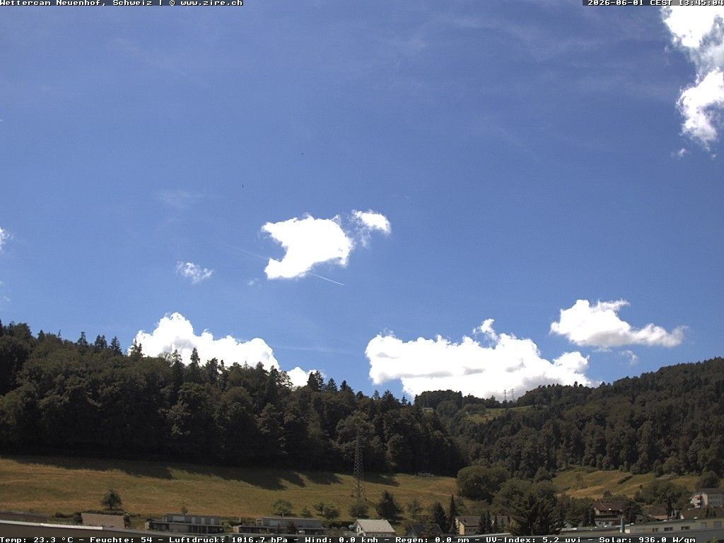 Neuenhof › Südwesten: Wettercam