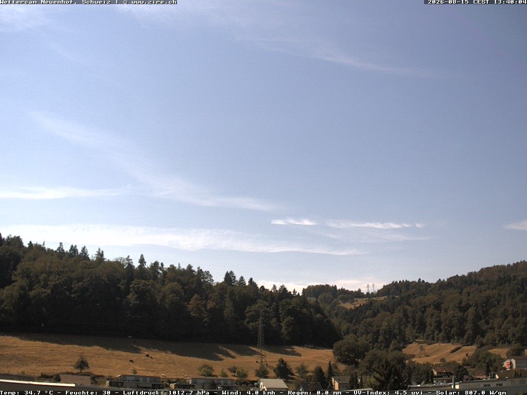 Neuenhof › Südwesten: Wettercam