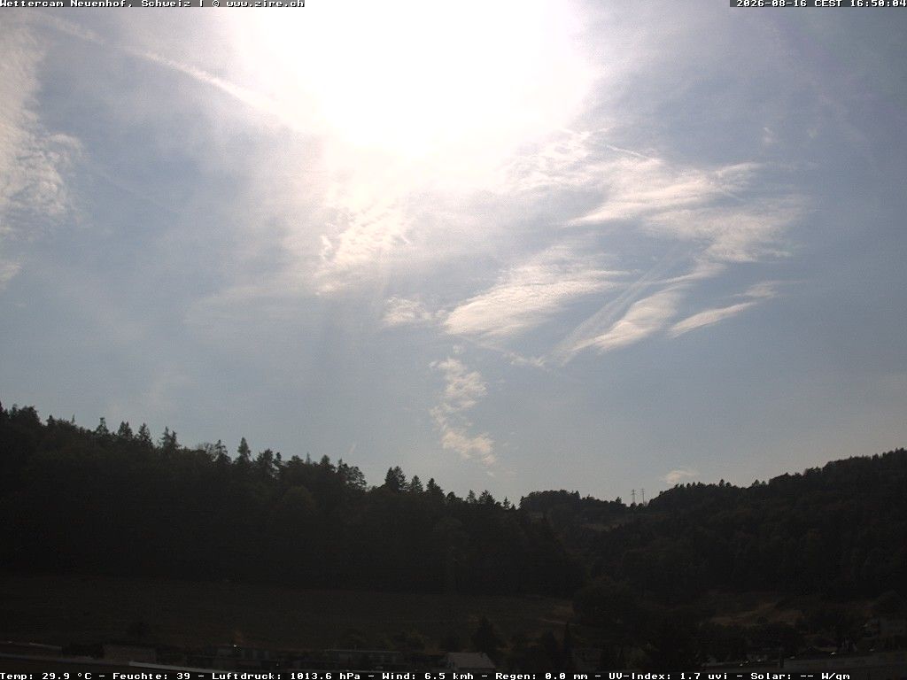 Neuenhof › Südwesten: Wettercam
