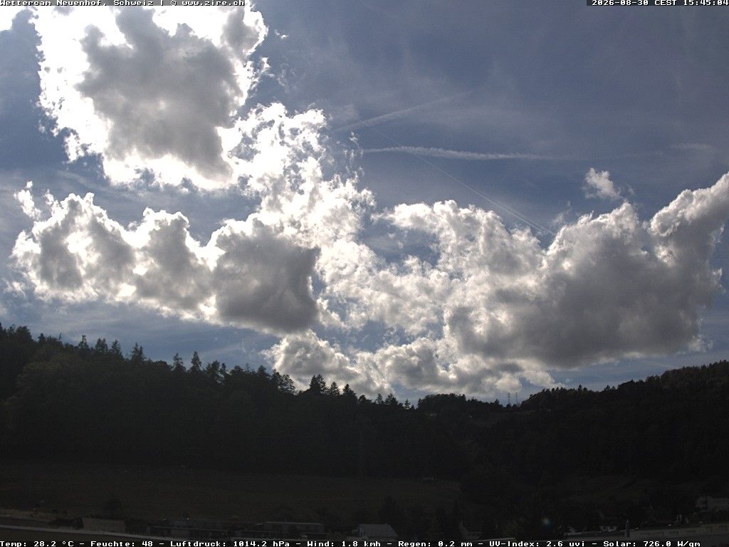 Neuenhof › Südwesten: Wettercam