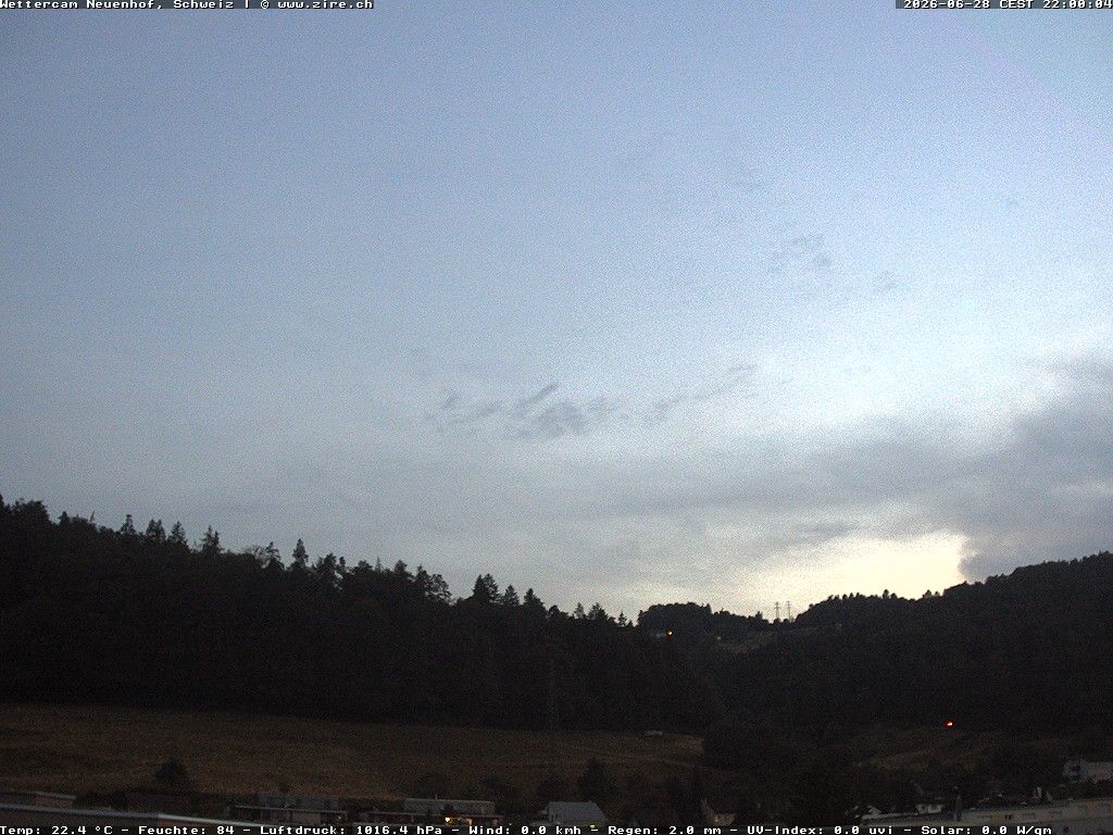Neuenhof › Südwesten: Wettercam