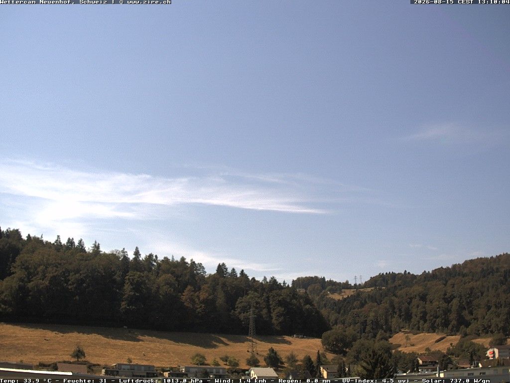 Neuenhof › Südwesten: Wettercam