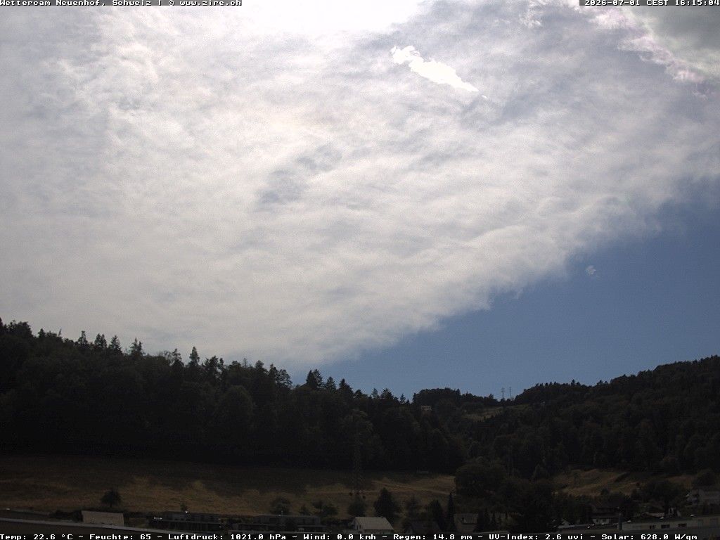 Neuenhof › Südwesten: Wettercam