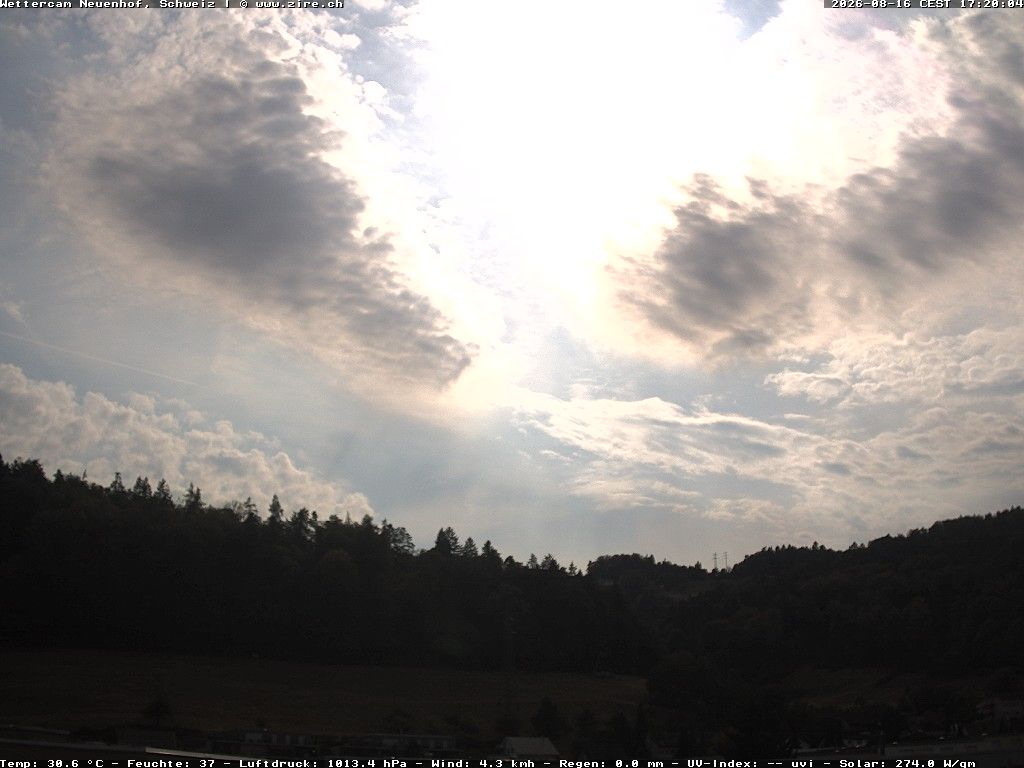 Neuenhof › Südwesten: Wettercam