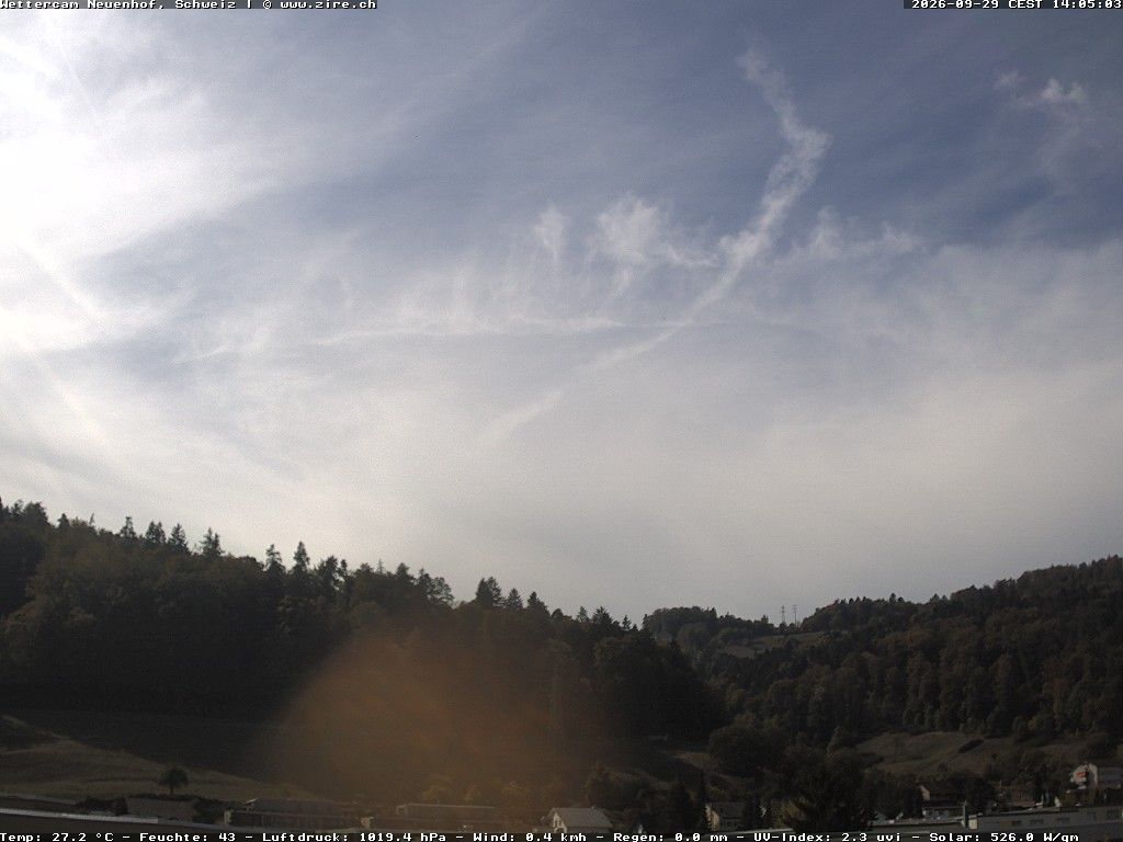 Neuenhof › Südwesten: Wettercam