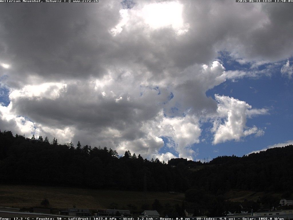 Neuenhof › Südwesten: Wettercam