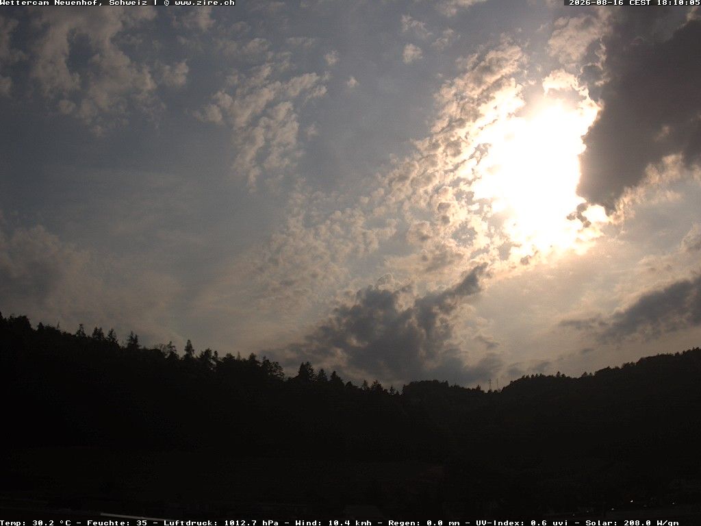 Neuenhof › Südwesten: Wettercam