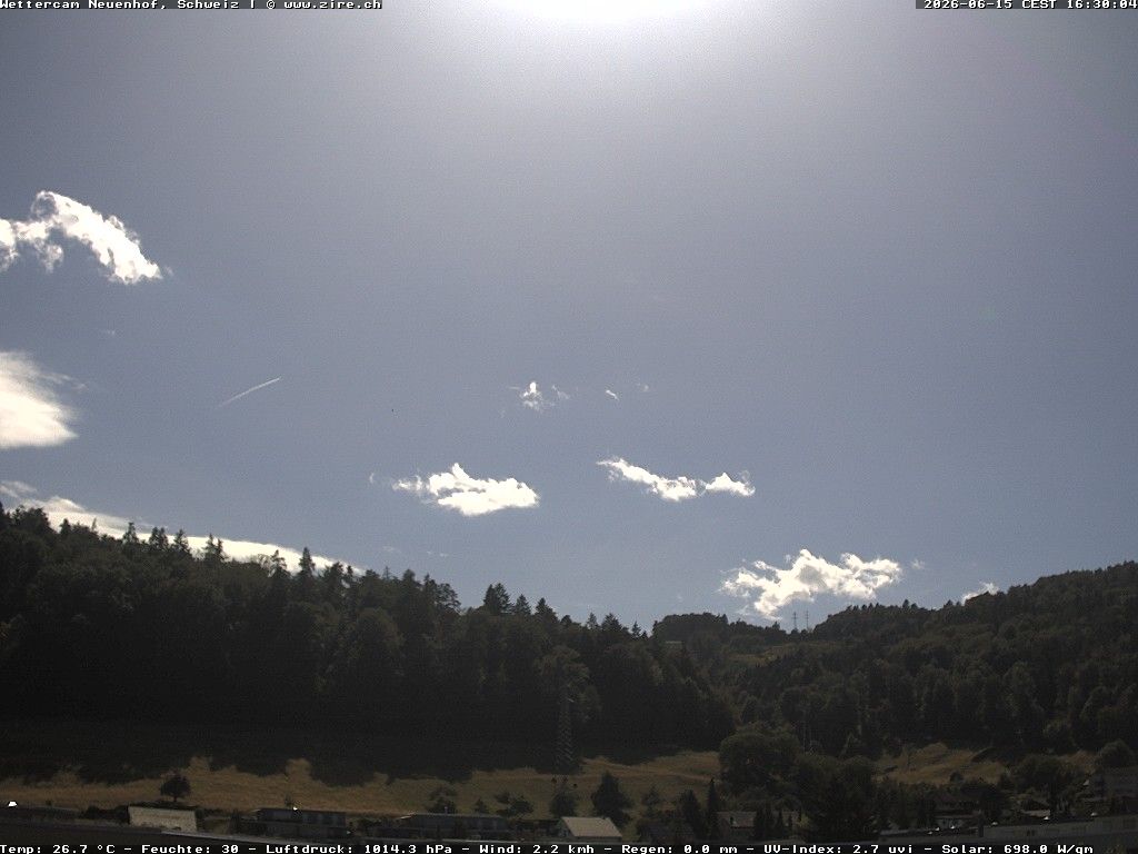 Neuenhof › Südwesten: Wettercam