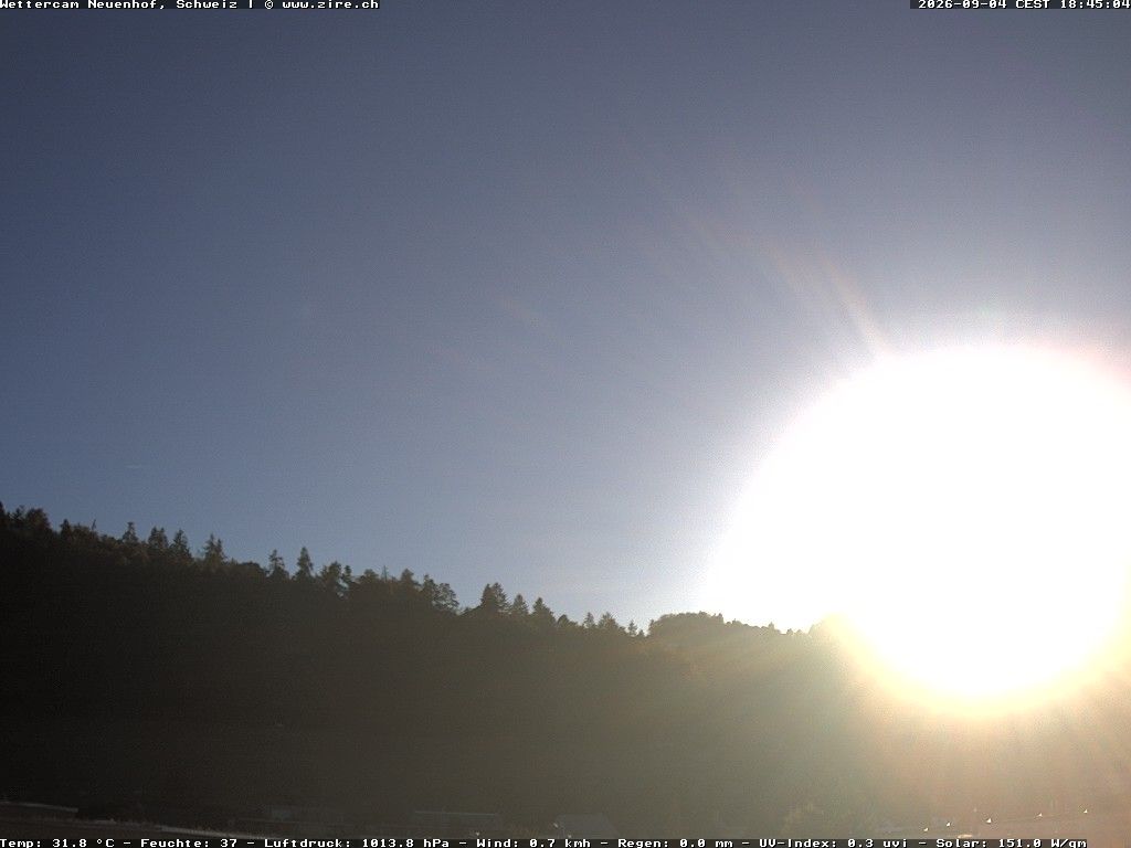 Neuenhof › Südwesten: Wettercam