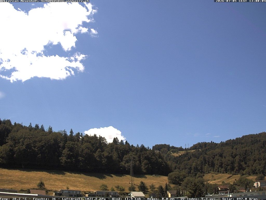 Neuenhof › Südwesten: Wettercam