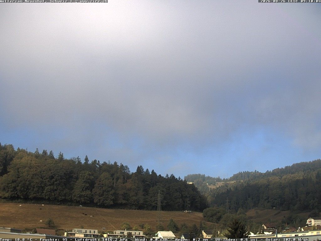 Neuenhof › Südwesten: Wettercam