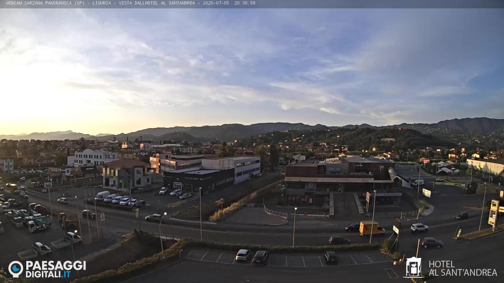 Traffic Cam Sarzana: Periferia - 25 mslm