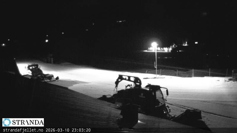 Traffic Cam Brunstad › North-East: Strandafjellet Ski Center