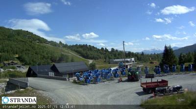 Stranda mountain webcam