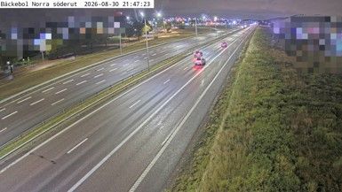 Traffic Cam Angered: Bäckebol Norra söderut