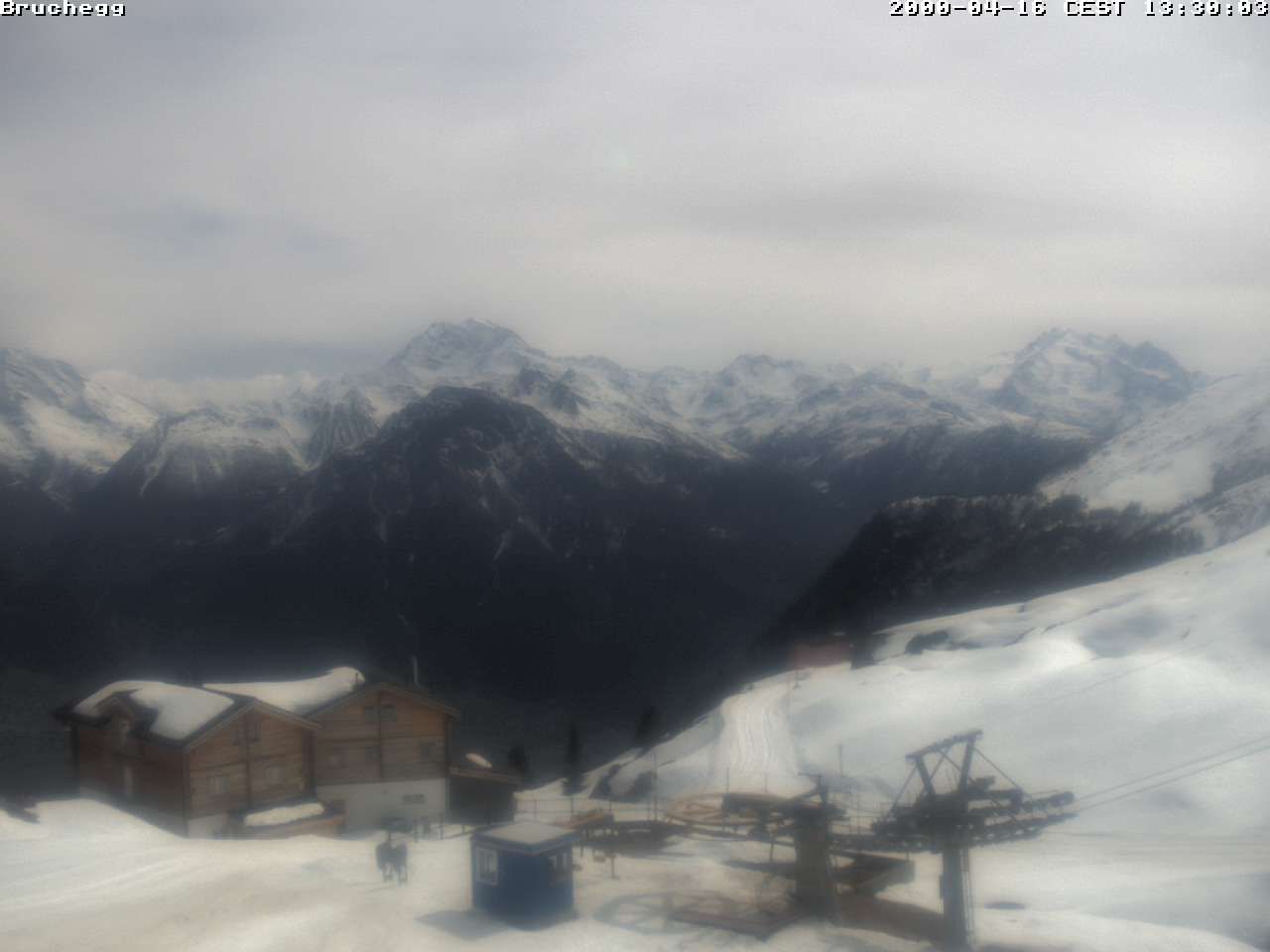 Belalp: Talstation Sesselbahn Bruchegg