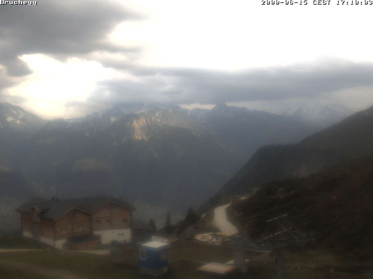 Belalp: Talstation Sesselbahn Bruchegg