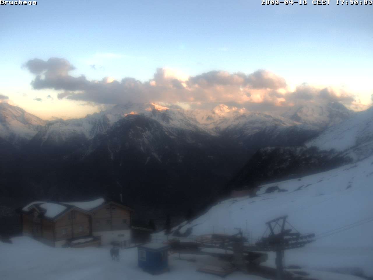 Belalp: Talstation Sesselbahn Bruchegg