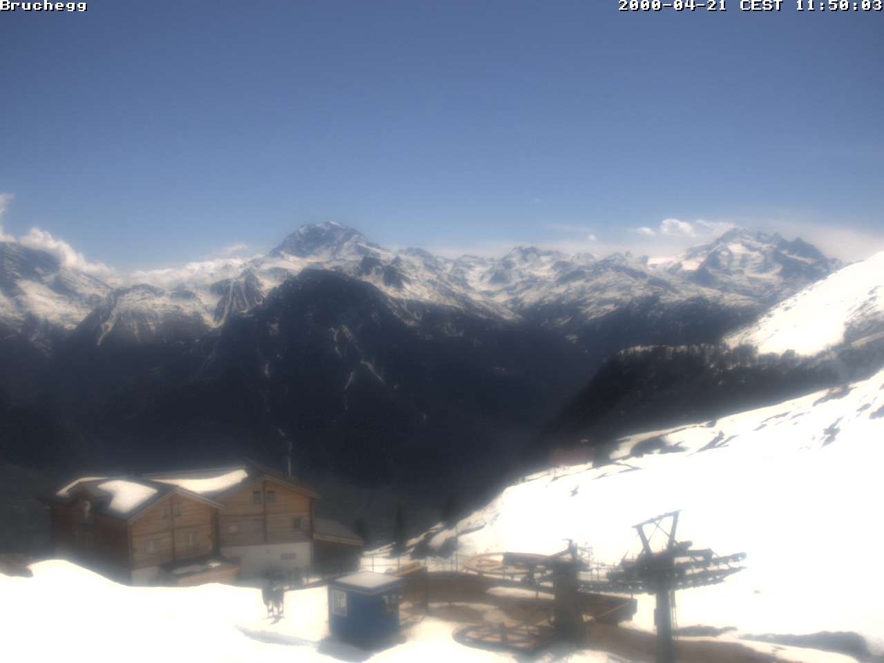 Belalp: Talstation Sesselbahn Bruchegg