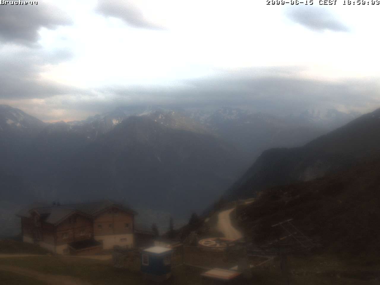 Belalp: Talstation Sesselbahn Bruchegg
