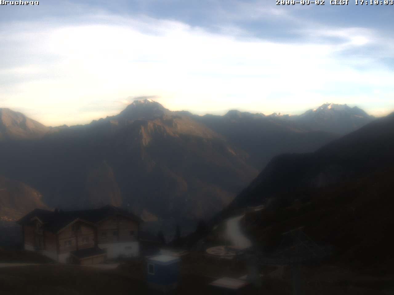 Belalp: Talstation Sesselbahn Bruchegg