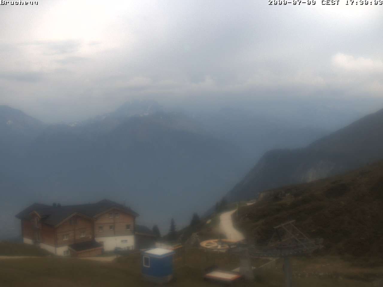 Belalp: Talstation Sesselbahn Bruchegg