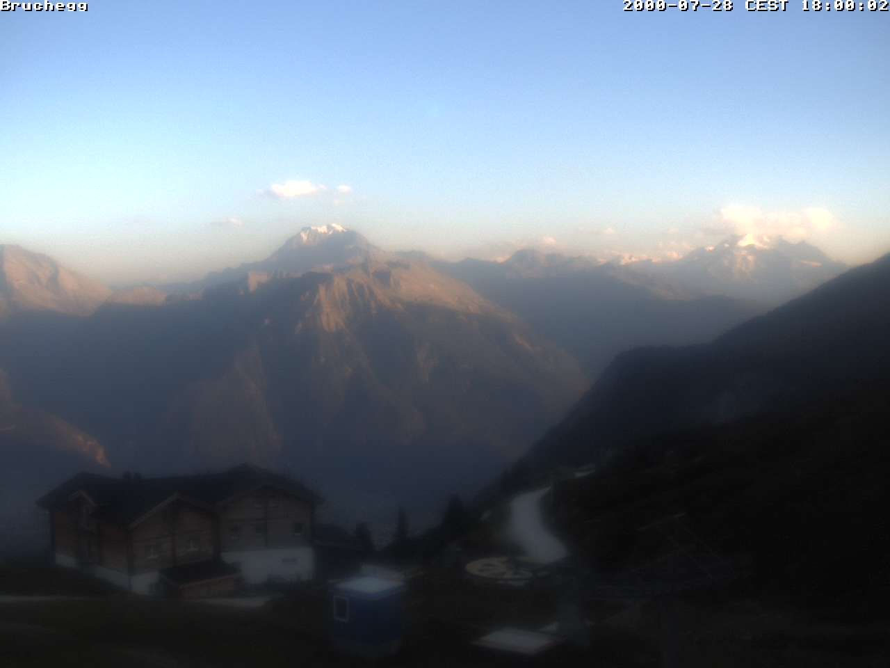 Belalp: Talstation Sesselbahn Bruchegg