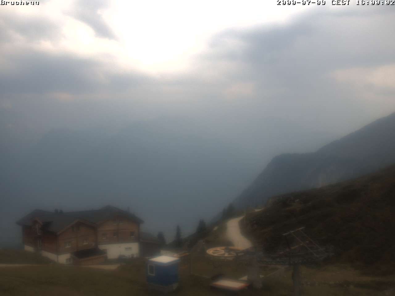 Belalp: Talstation Sesselbahn Bruchegg