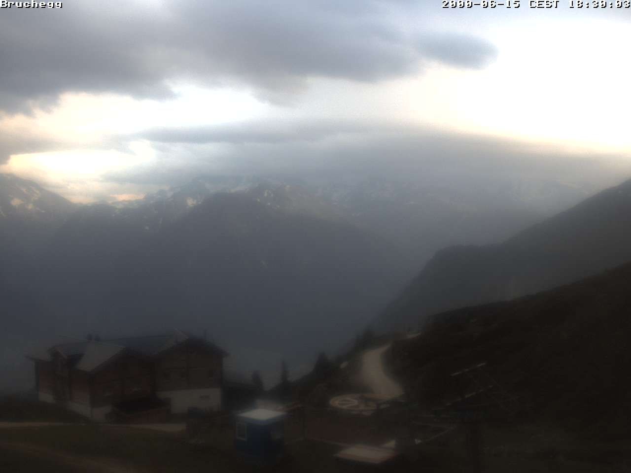 Belalp: Talstation Sesselbahn Bruchegg