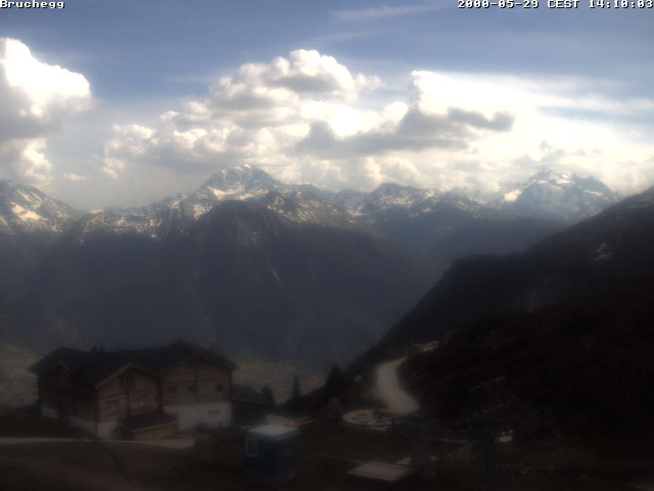 Belalp: Talstation Sesselbahn Bruchegg